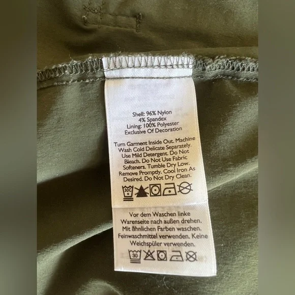 Eddie Bauer Travex Green Hooded Hiking Rain Travel Lightweight Jacket - Small - Picture 11 of 12